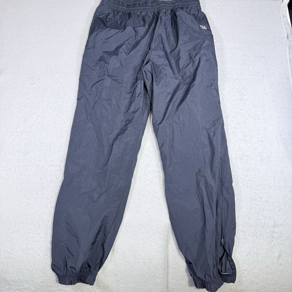 Vintage 1996 USA Olympics Track Pants L Navy Nylon Windbreaker Atlanta Ankle Zip